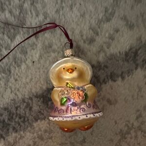 Spring Chick Easter Ornament